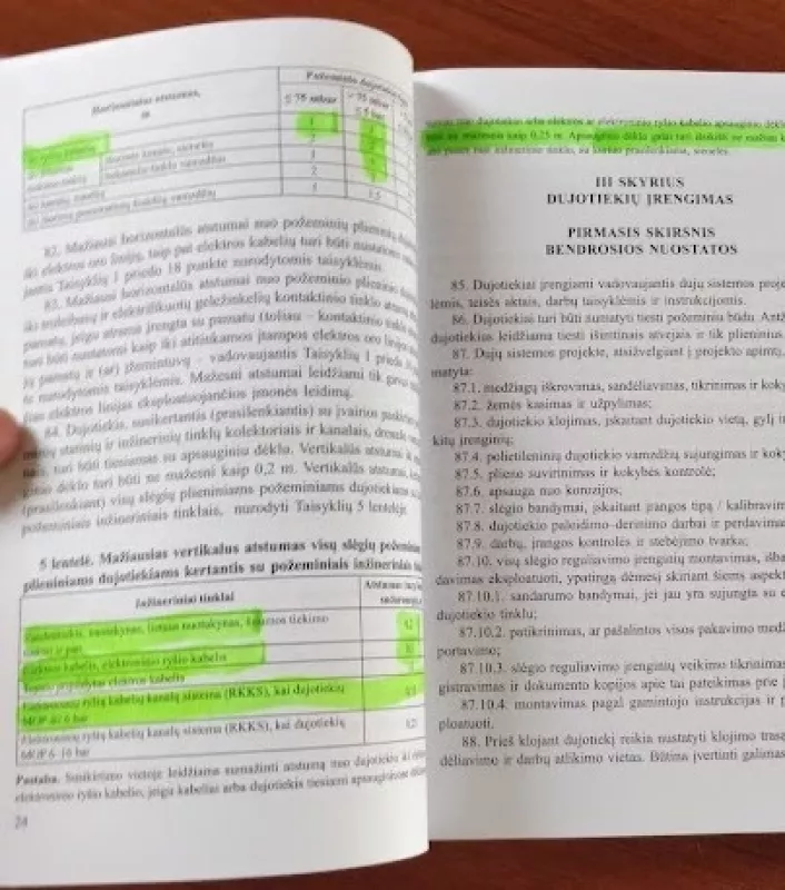 Skirstomųjų dujotekių įrengimo taisyklės - Autorių Kolektyvas, knyga 4