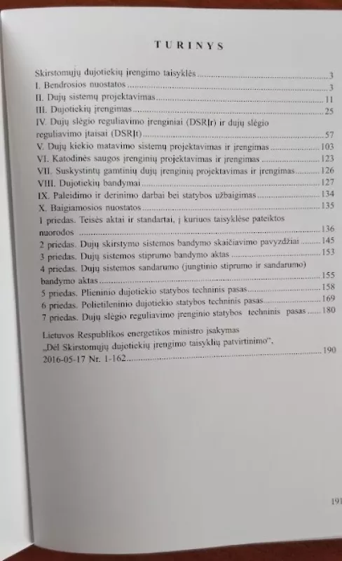 Skirstomųjų dujotekių įrengimo taisyklės - Autorių Kolektyvas, knyga