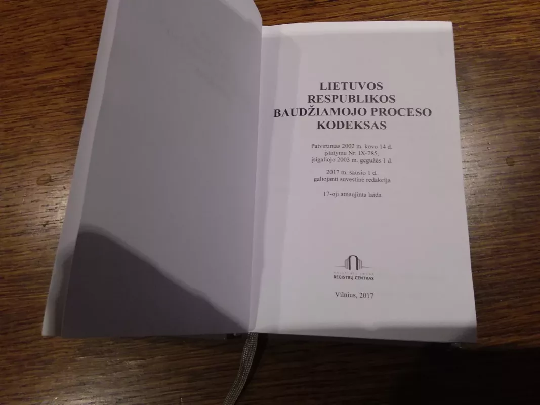 Lietuvos Respublikos baudžiamojo proseso kodeksas - Keli autoriai, knyga 3