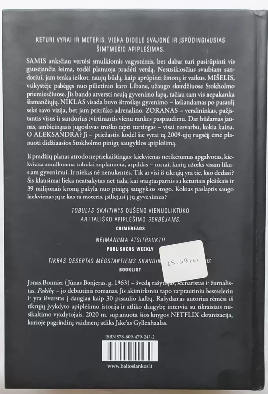 Pakibę - Jonas Bonnier, knyga 4