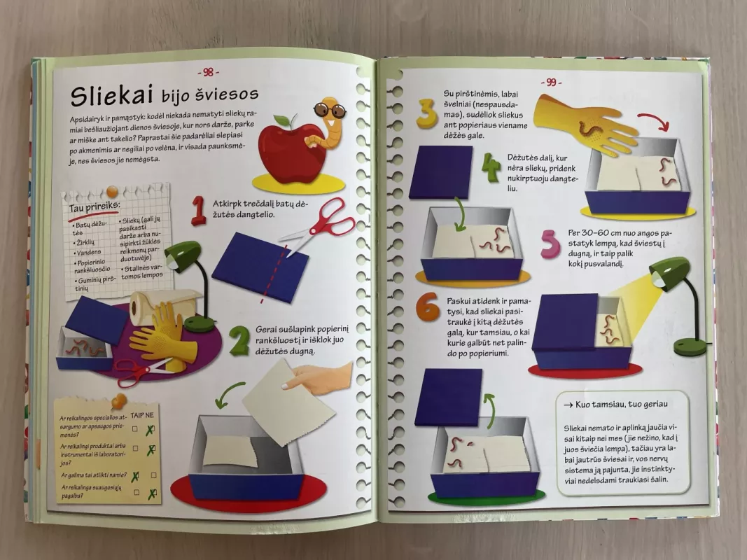 Smagūs bandymai vaikams - Carla Nieto Martinez, knyga 6