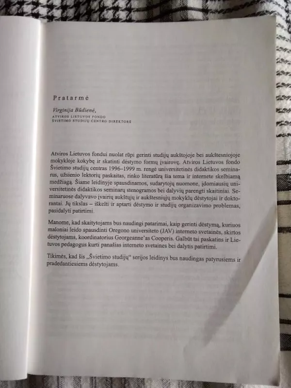 Universitetinė didaktika - Virginija Būdienė, knyga 3