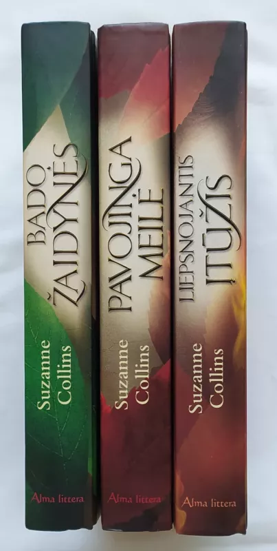 Suzanne Collins - Bado žaidynės. Trilogija - Suzanne Collins, knyga 2