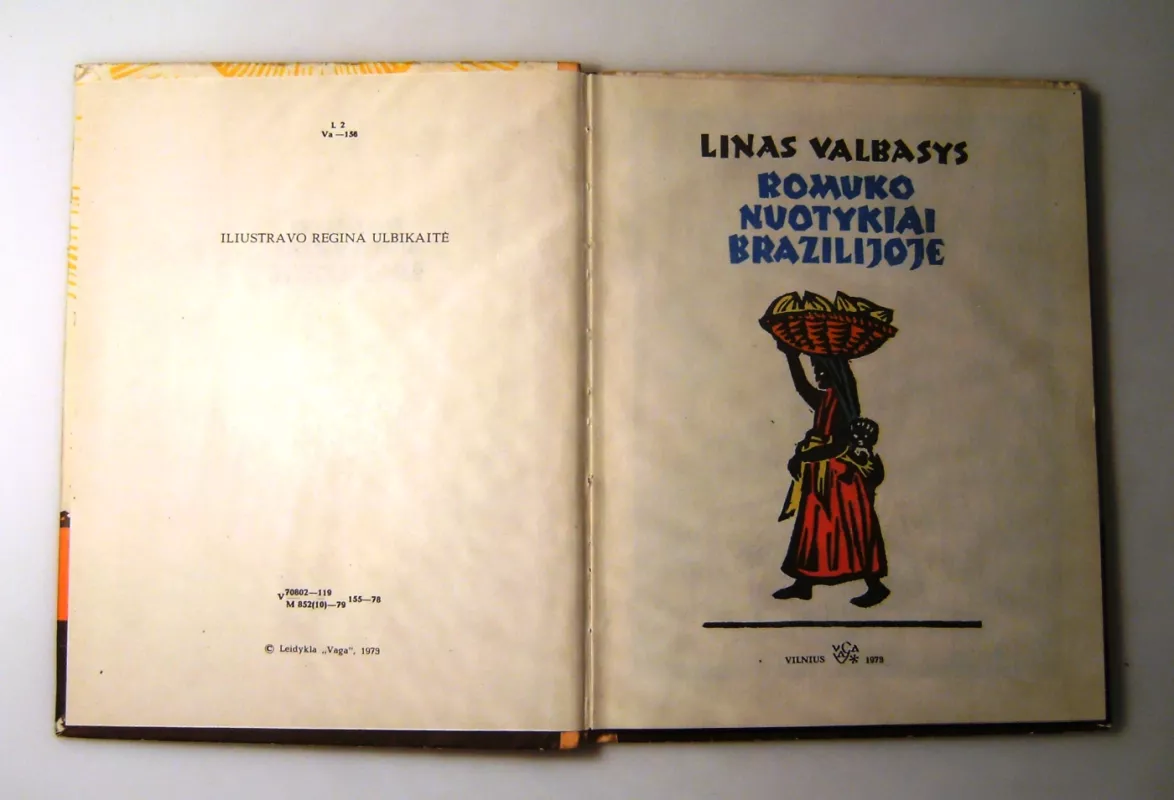 Romuko nuotykiai Brazilijoje - Linas Valbasys, knyga 5