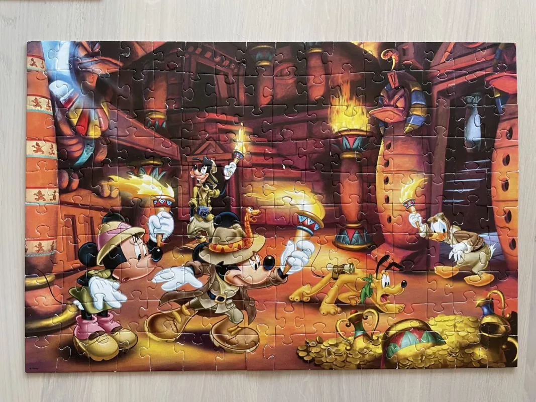 Trefl dėlionė puzzle Gufis, peliukas Mikis - , stalo žaidimas 2