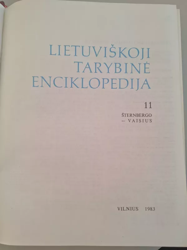 Lietuviškoji Tarybinė Enciklopedija (11 tomas) - Autorių Kolektyvas, knyga 4
