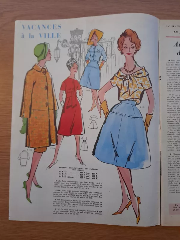 L ECHO de la Moda 1958 nr 24 - Autotių kolektyvas, knyga 4