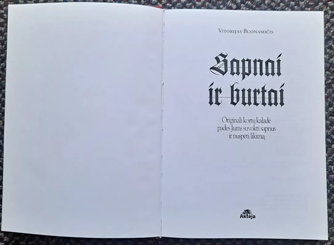Vitorijas - Buonamičis Vitorijas, knyga 3