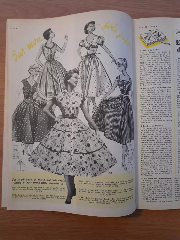 L ECHO de la Moda 1956 nr 31 - Autotių kolektyvas, knyga 4