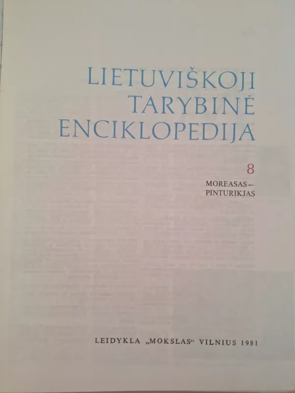 Lietuviškoji Tarybinė Enciklopedija (8 tomas) - Autorių Kolektyvas, knyga 4