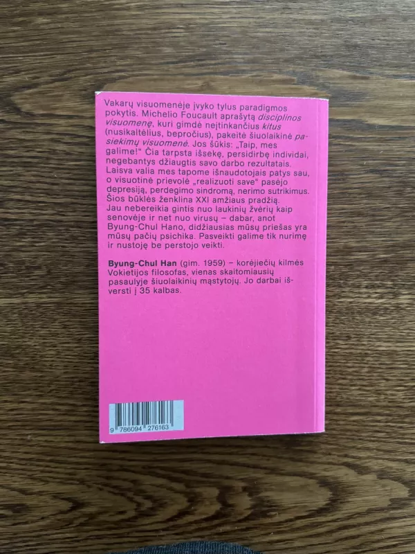 Nuovargio visuomenė - Byung-Chul Han, knyga 3