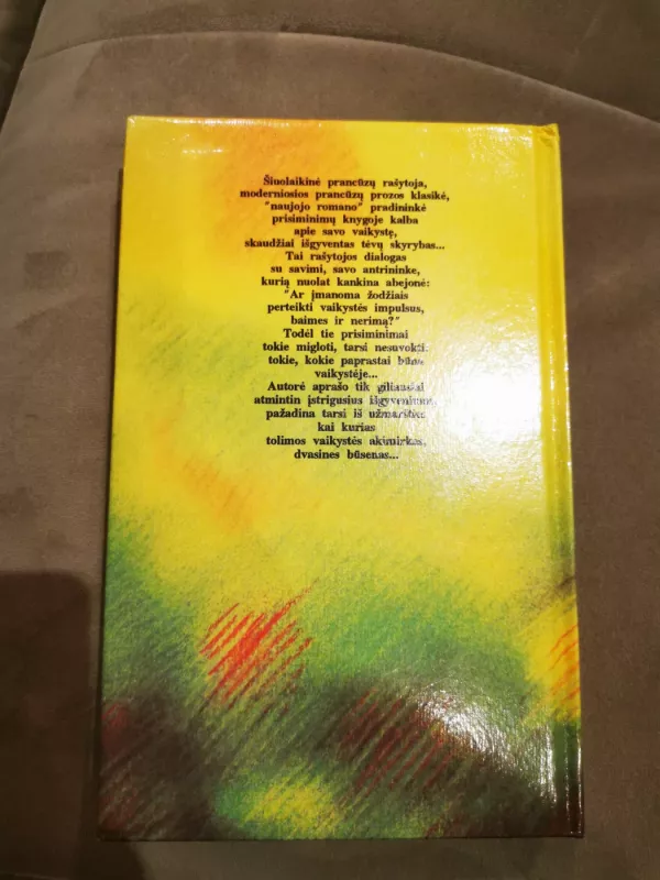 Vaikystė - Nathalie Sarraute, knyga 3