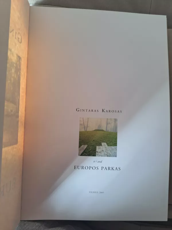 Gintaras Karosas ir / and Europos parkas - Gintaras Karosas, knyga 4