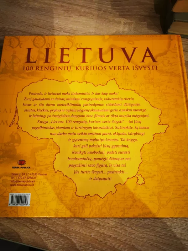 Lietuva 100 renginių, kuriuos verta išvysti - Danguolė Kandrotienė, knyga 3