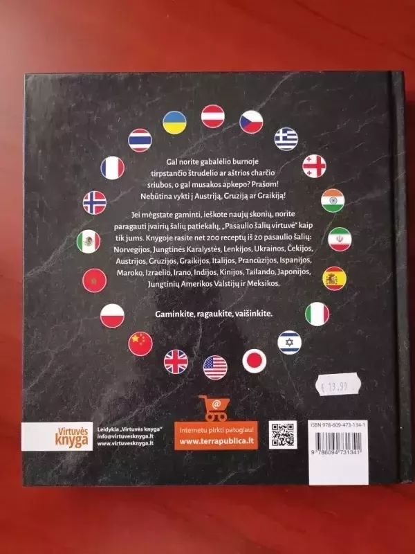 Pasaulio šalių virtuvė, 200 receptų - Autorių Kolektyvas, knyga 3