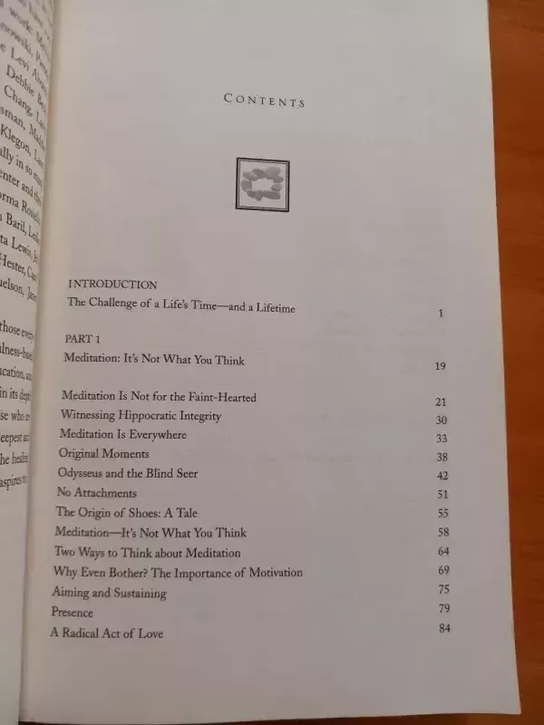 Coming to Our Senses - Jon Kabat-Zinn, knyga 4