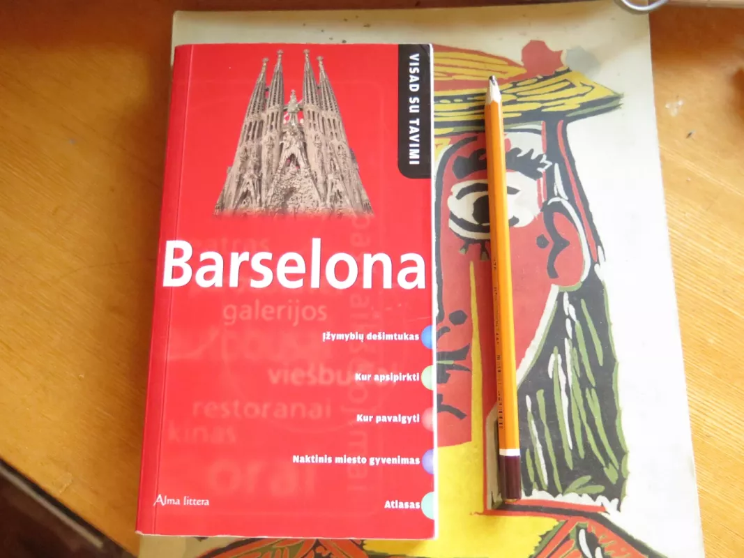 Barselona - visad su tavimi - Teresa Fisher, knyga 4