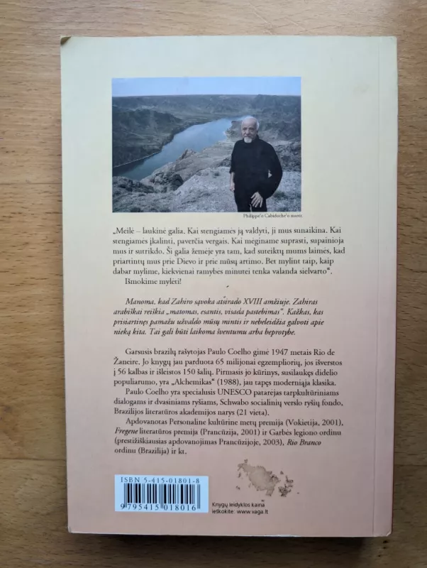 Zahiras - Paulo Coelho, knyga 3