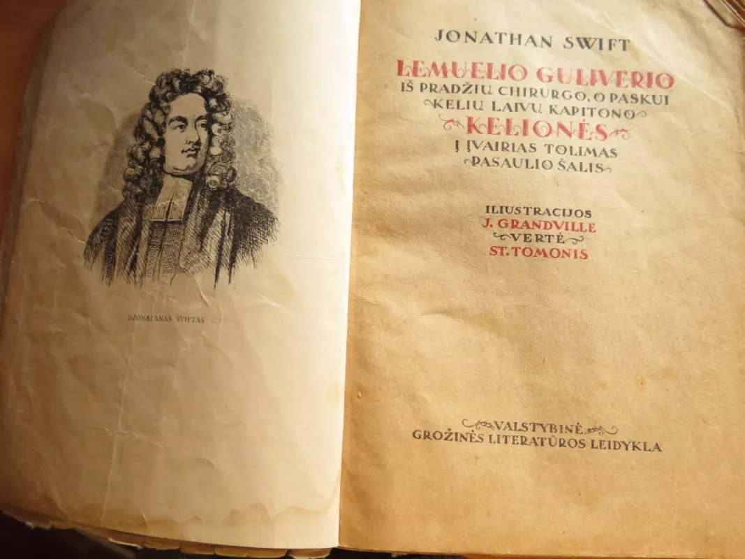 Guliverio kelionės - Jonathan Swift, knyga 2