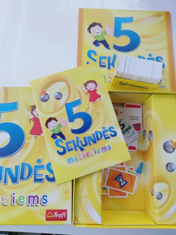 5 sekundės mažiesiems - , stalo žaidimas 2