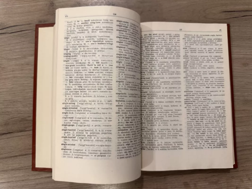 Anglų-Lietuvių kalbos žodynas (2 dalys) - Autorių Kolektyvas, knyga 6