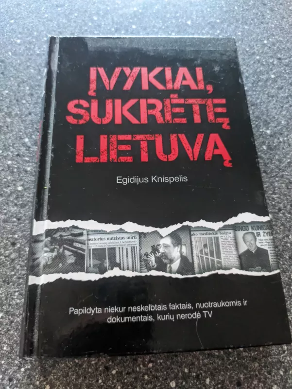 Įvykiai, sukrėtę Lietuvą - Egidijus Knispelis, knyga 2