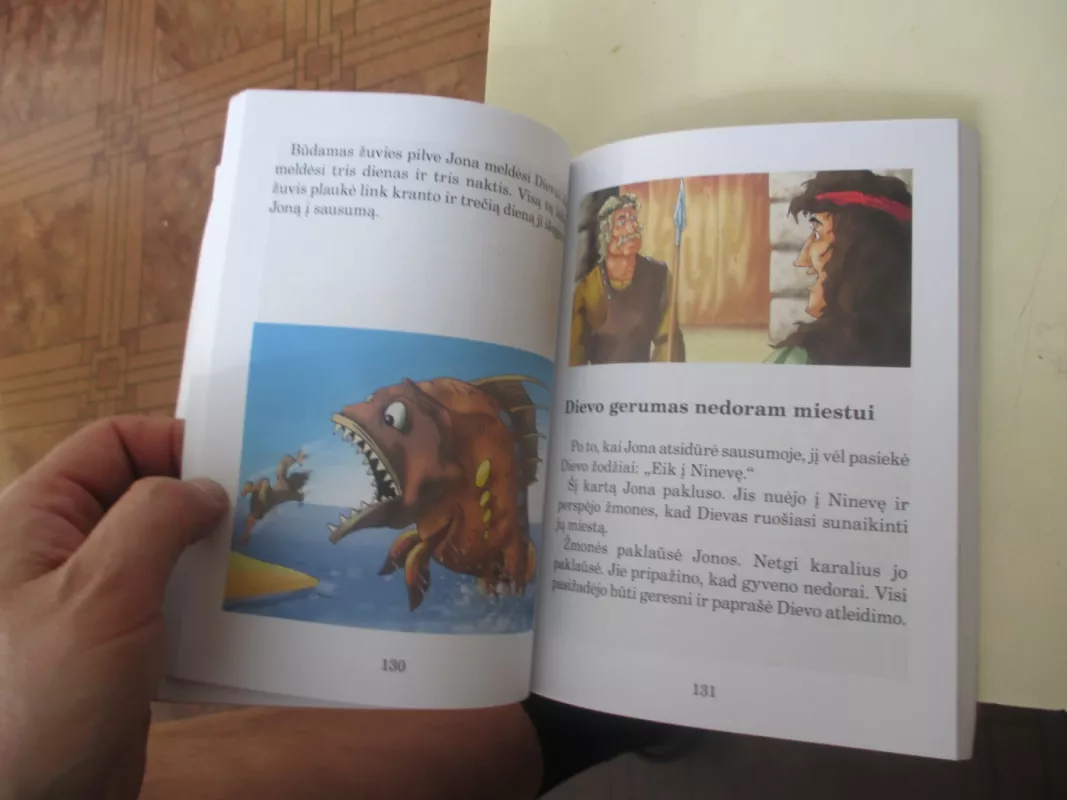 Mažųjų skaitytojų biblija ( 2021 ) - Michael C.Armour, knyga 6