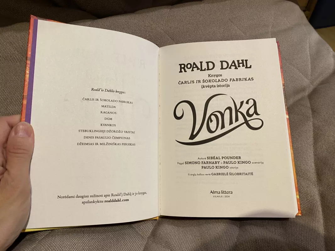 Vonka - Sibeal Pounder, knyga 4