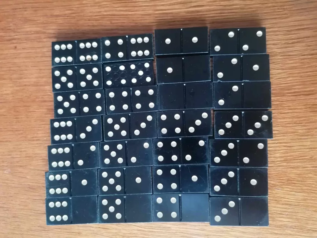 Vintažinis domino žaidimas - , stalo žaidimas 5