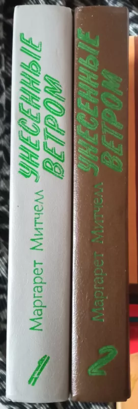 Unisionnie vetrom ( I- II tomai ) - Margaret Mitčel, knyga 2