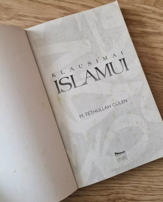 Klausimai islamui - Fethullah M. Gulen, knyga 5