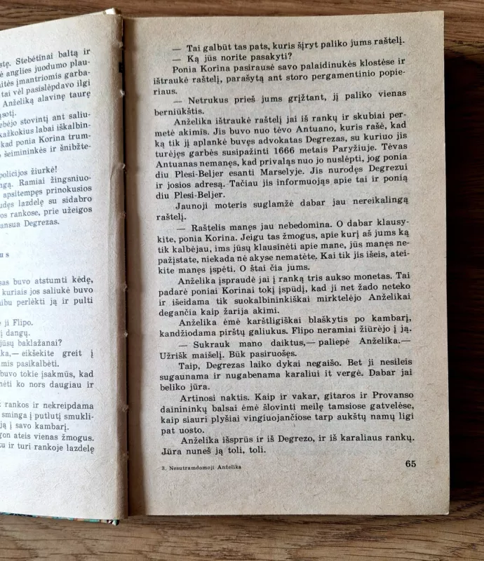 Nesutramdomoji Anželika - Ana Golon, Seržas  Golon, knyga 3