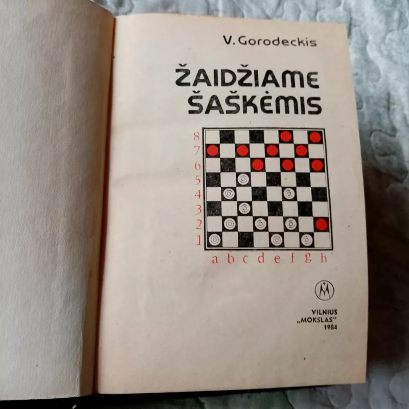 Žaidžiame šaškėmis - V. Gorodeckis, knyga 3