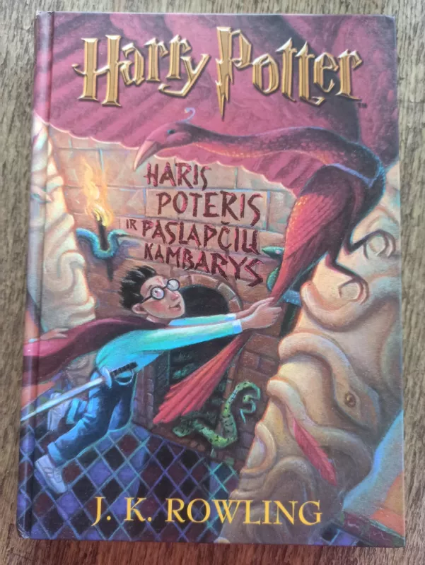 Haris Poteris ir Paslapčių kambarys - Rowling J. K., knyga 2