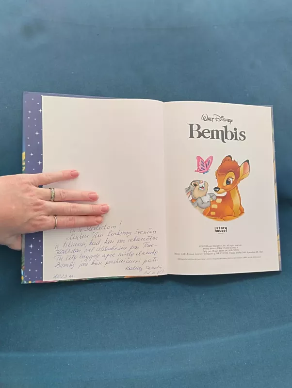 Bembis - Walt Disney, knyga 3