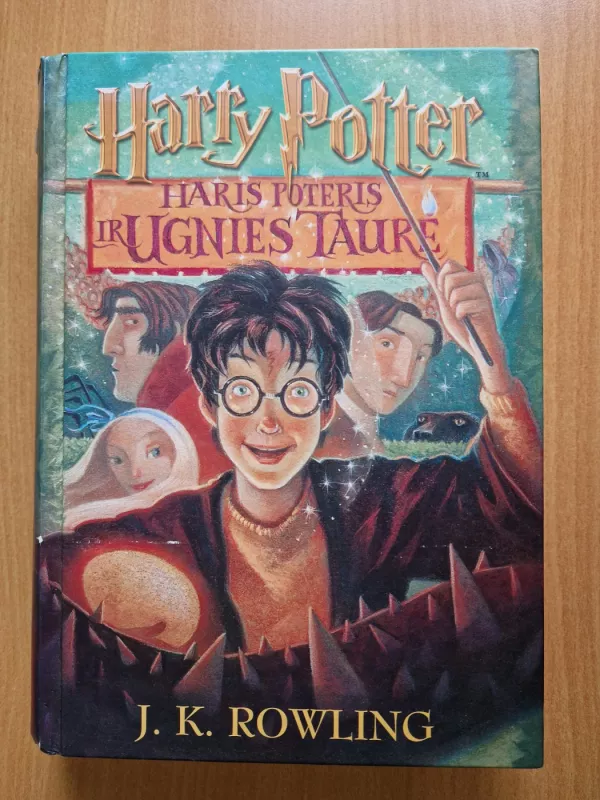 Haris Poteris ir Ugnies taurė - Rowling J. K., knyga 2