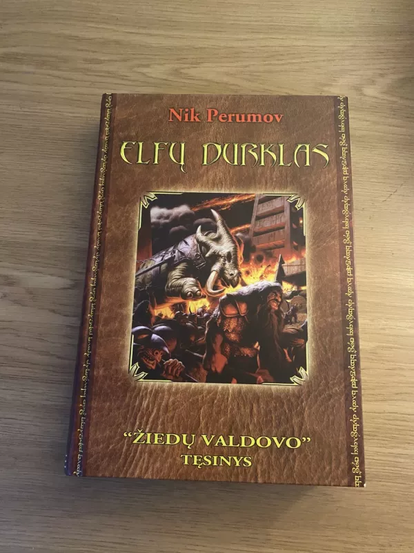 Elfų durklas - Nik Perumov, knyga 2