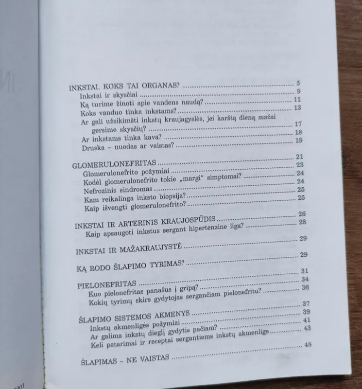 Inkstai ir sveikata - Balys Dainys, knyga 3