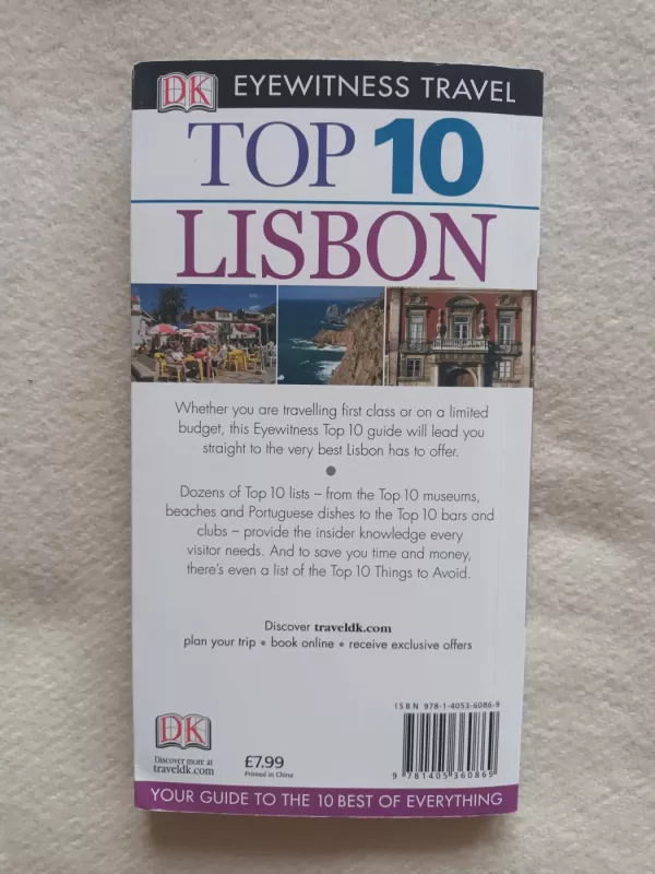 DK Eyewitness Travel TOP 10 Lisbon - DK Eyewitness, knyga 5