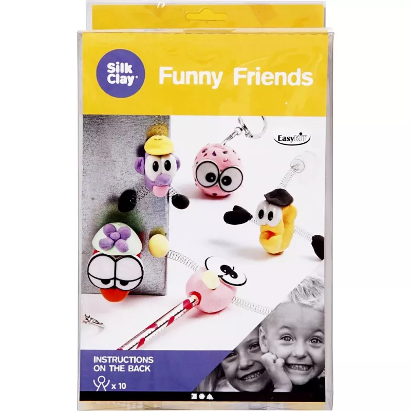Šilkinio modelino rinkinys “Funny friends”, 3+ - , stalo žaidimas 2