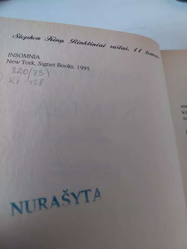 Nemiga (2 dalis) - Stephen King, knyga 3