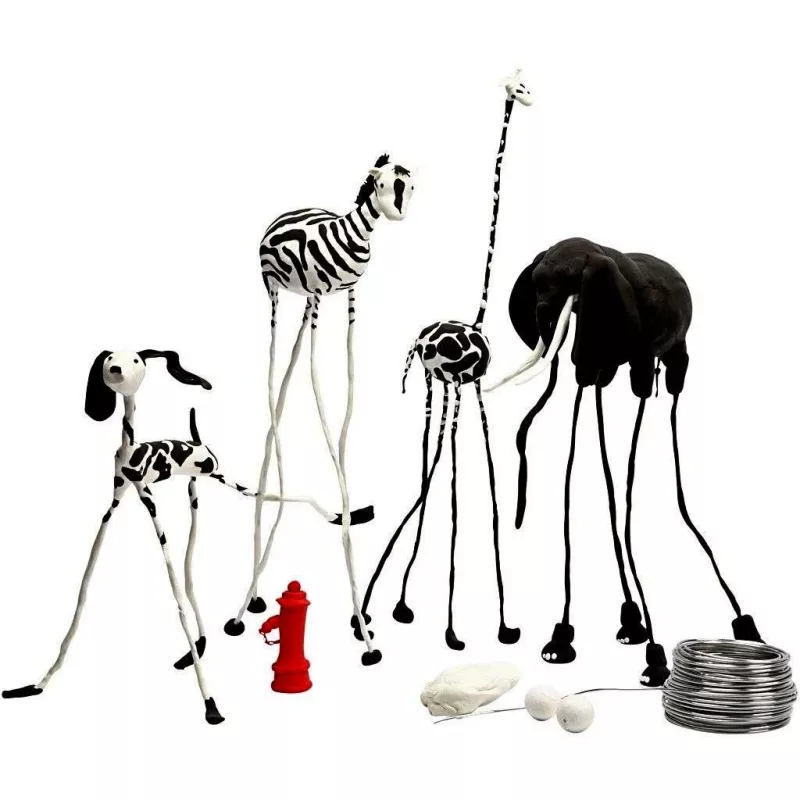 Šilkinio modelino rinkinys “Animal park”, 3+ - , stalo žaidimas 4