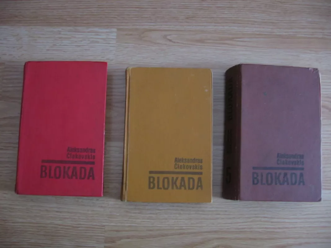 Blokada 1,2,3,4,5 tomai - Aleksandras Čiakovskis, knyga 3