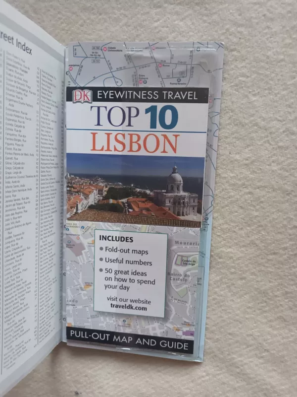 DK Eyewitness Travel TOP 10 Lisbon - DK Eyewitness, knyga 6