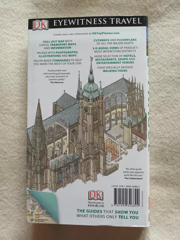 DK Eyewitness Travel Prague - DK Eyewitness, knyga 3