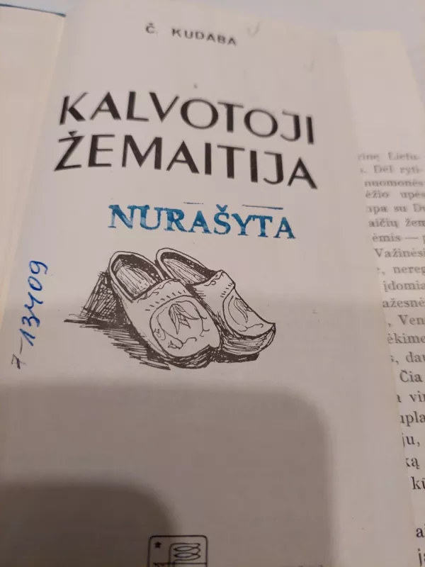 Kalvotoji Žemaitija - Česlovas Kudaba, knyga 3