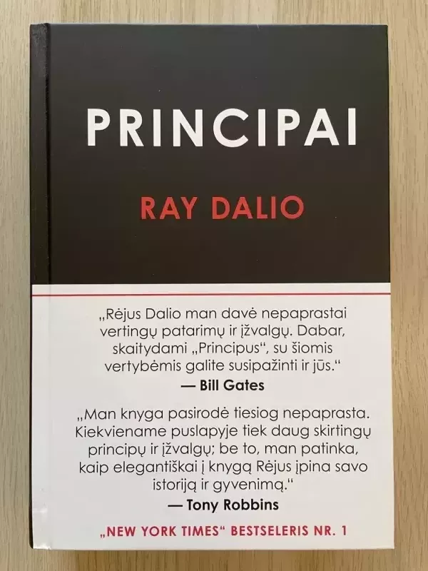 PRINCIPAI: gyvenimas ir darbas - Ray Dalio, knyga 2