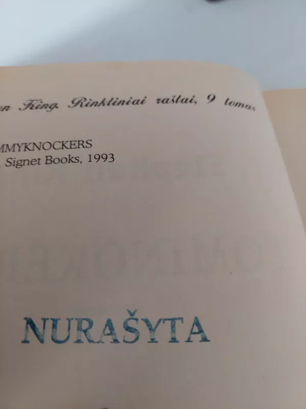 Tominokeriai (2 dalys) - Stephen King, knyga 5