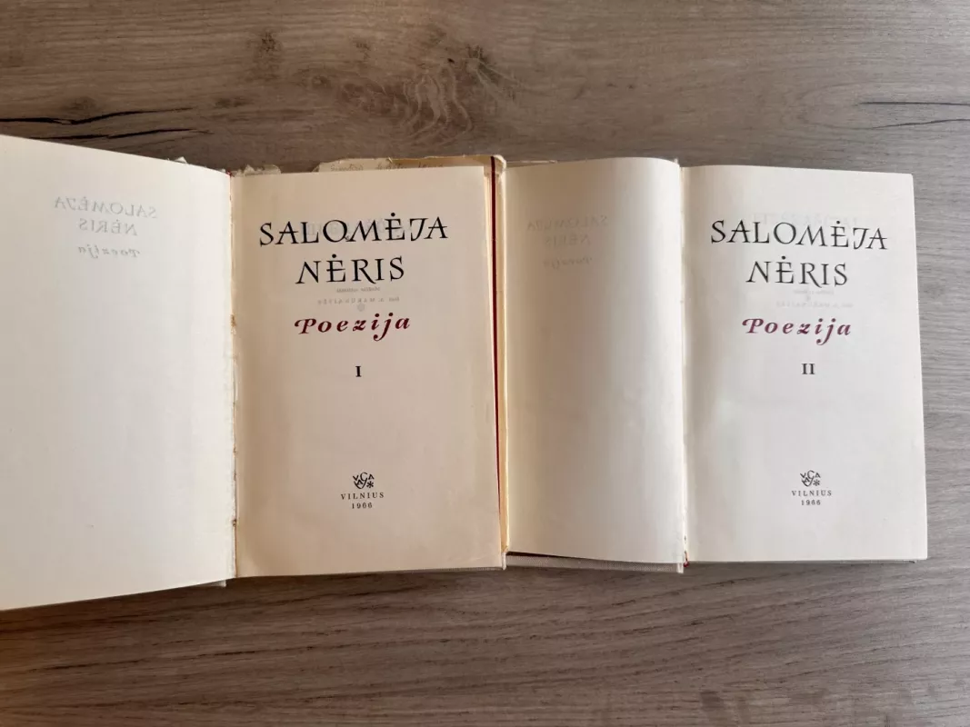 Salomėja Nėris Poezija I-II dalys - Salomėja Nėris, knyga 4