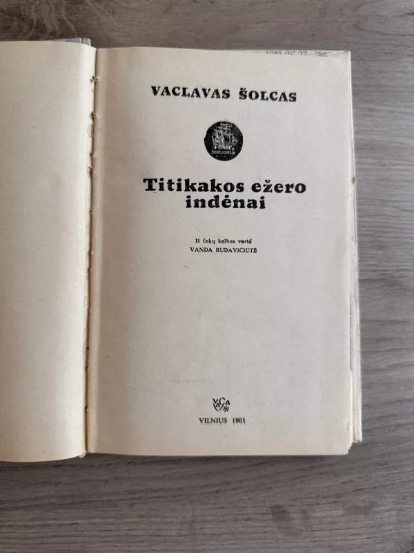 Titikakos ežero indėnai - Vaclavas Šolcas, knyga 4